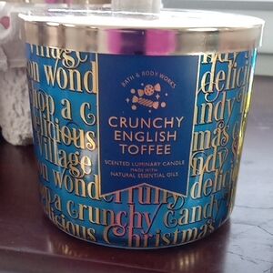 Bath & Body Works Crunchy English Toffee Candle